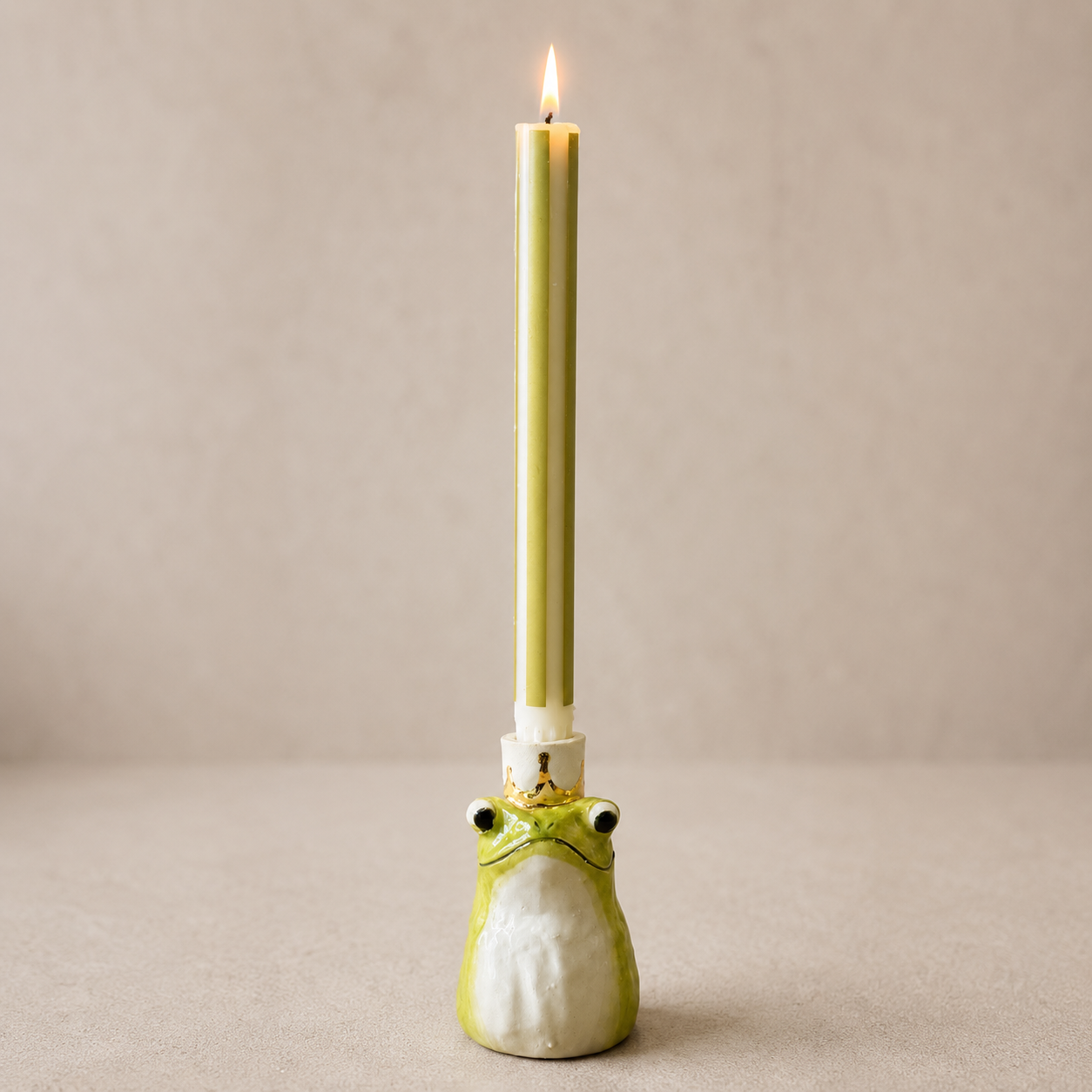Frog Candlestick Holders