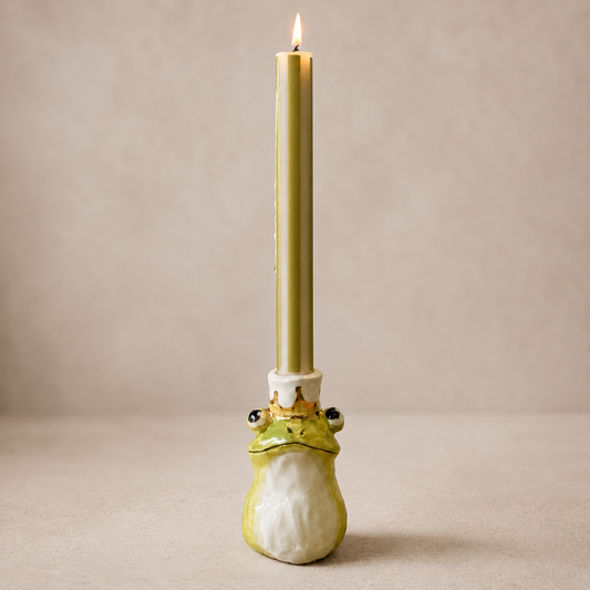 Frog Candlestick Holders