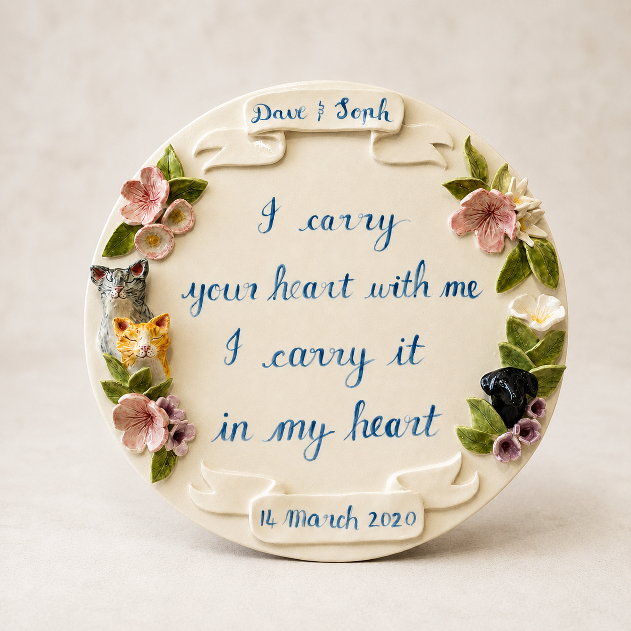 Bespoke Wedding and Anniversary Plaques