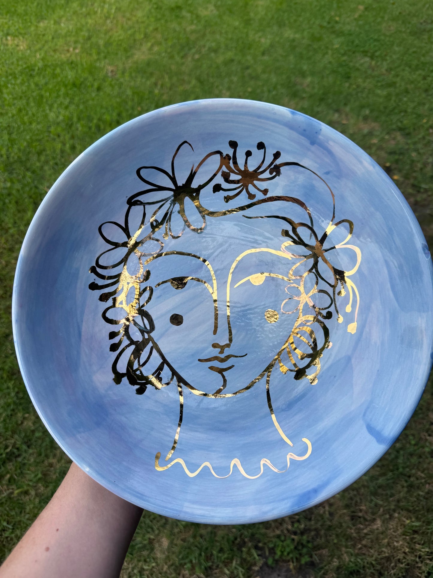 Golden Lady Platter