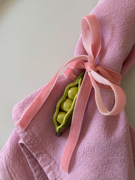 Sweet Pea Napkin Charms