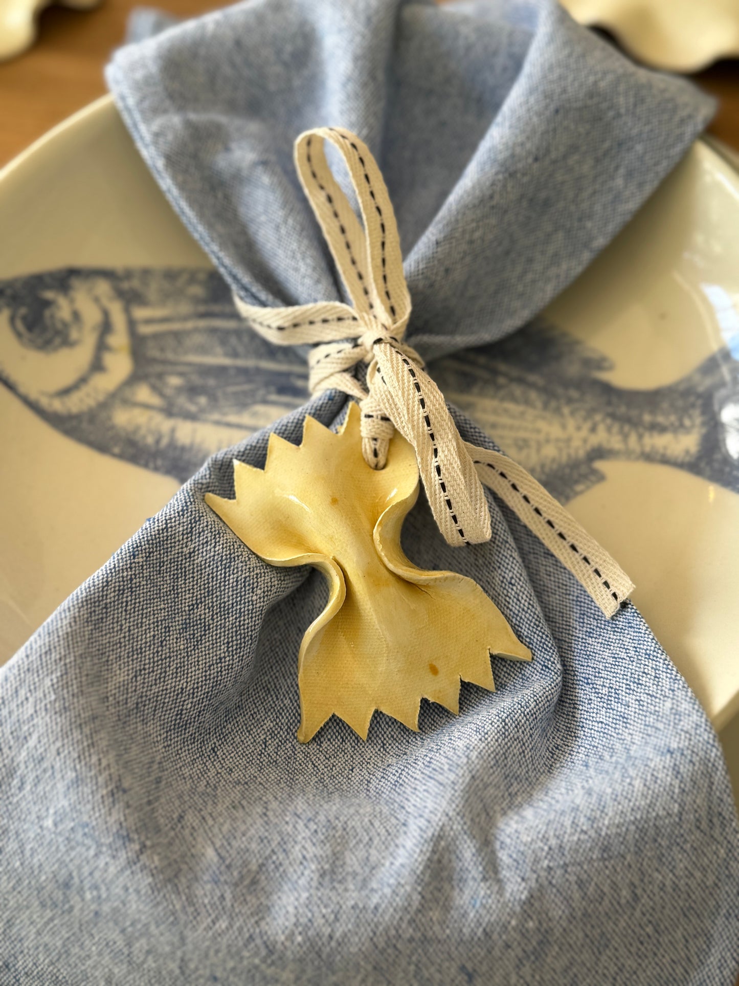 Farfalle Napkin Charms